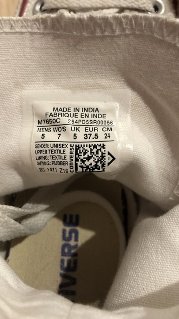 european size 37.5
